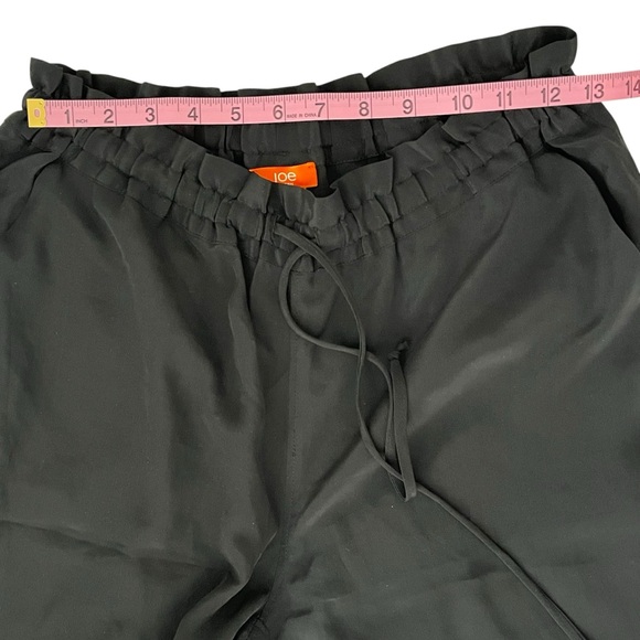 Joe Fresh Black Silk Wide Leg Palazzo Lounge Pants XS Minimalist - Picture 3 of 7